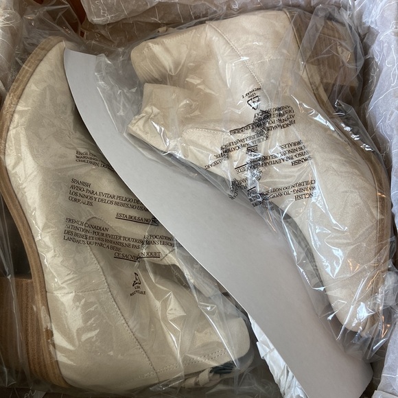 Joie Adria Suede Ankle Bootie in Latte - Picture 7 of 16